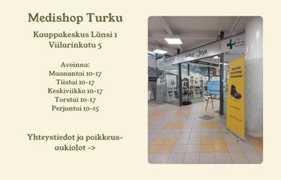Medishop yhteystiedot Turku